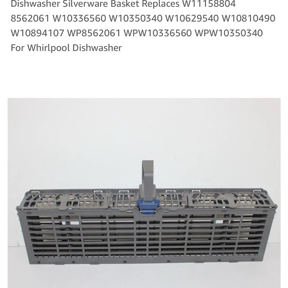 Whirlpool original cutlery holder